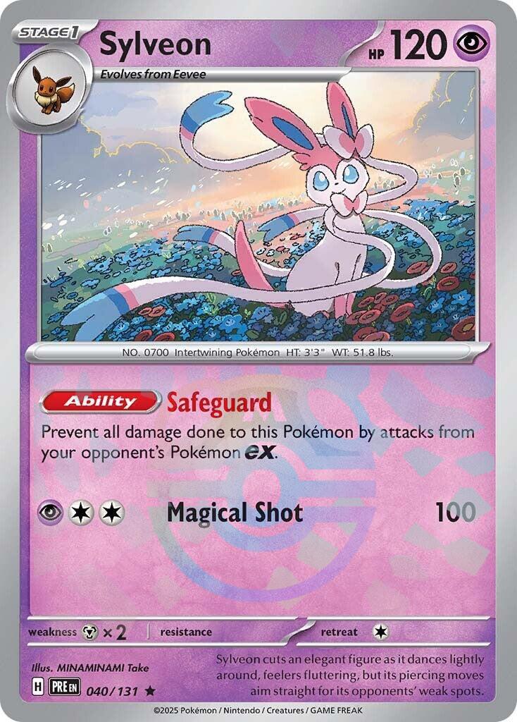 Sylveon - Master Ball Holo 040/131