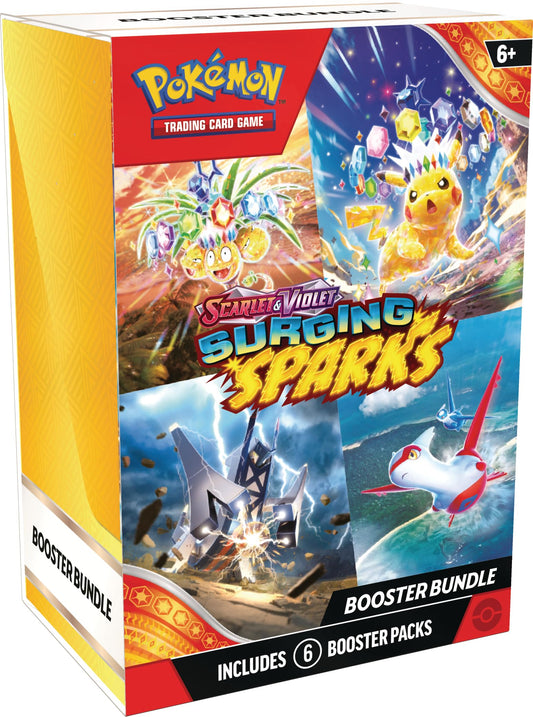 Surging Sparks Booster Bundle (6 TCG Packs)