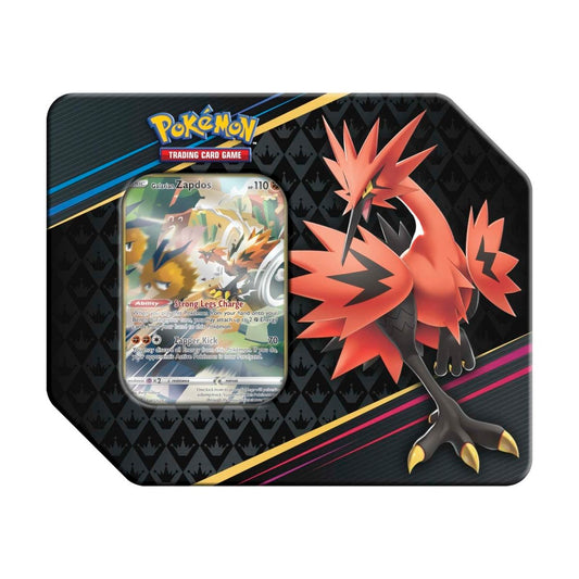 Crown Zenith Large Tin (Zapdos)
