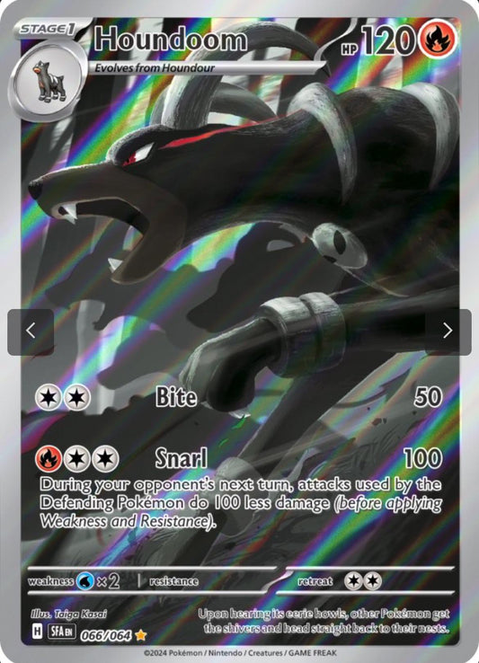 Houndoom 066/064 Shrouded Fable